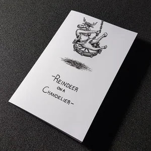 Reindeer on a Chandelier - Puzzle Card