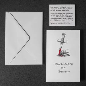 Blood Sacrifice of Salesman - Puzzle Card