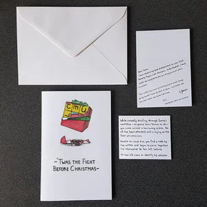 Twas the Fight Before Christmas - Puzzle Card